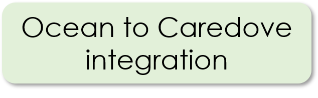 Ocean to Caredove integration